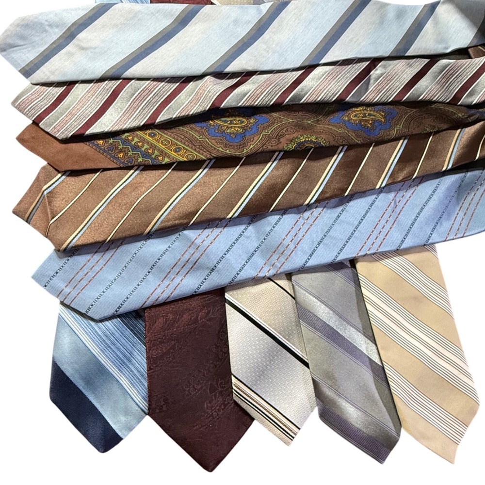 Striped Lot Neckties Business Casual Silk‎ Blend Dress Ties Men's Some Vintage
